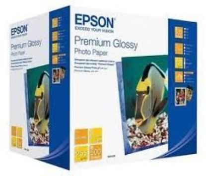 Зображення Фотопапір 100 x 150 мм Epson Premium Glossy Photo Paper,  500 арк, 250 г/м2 (C13S041826)