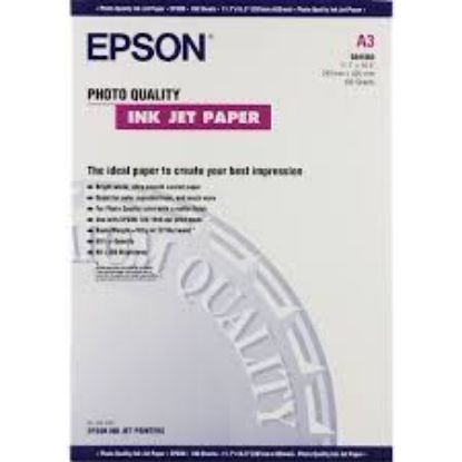 Зображення Папір A3 Epson Photo Quality Ink Jet Paper, 100 арк, 105 г/м2 (C13S041068)