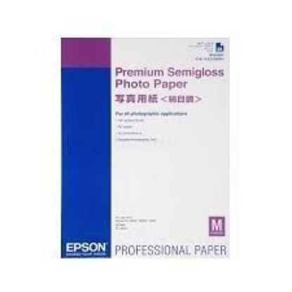 Изображение Фотопапір A2 Epson Premium Semigloss Photo Paper,  25 арк, 250 г/м2 (C13S042093)