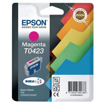 Зображення Картридж струменевий Epson St C82, CX5200,5400 magenta (C13T04234010)