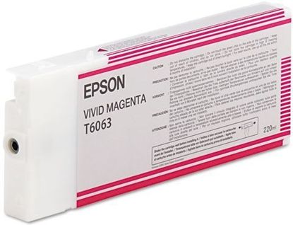 Зображення Картридж струменевий Epson StPro 4880 vivid magenta, 220мл (C13T606300)
