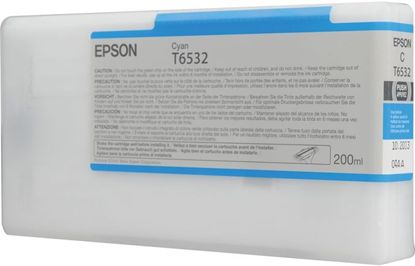 Изображение Картридж струменевий Epson StPro 4900 cyan, 200мл (C13T653200)