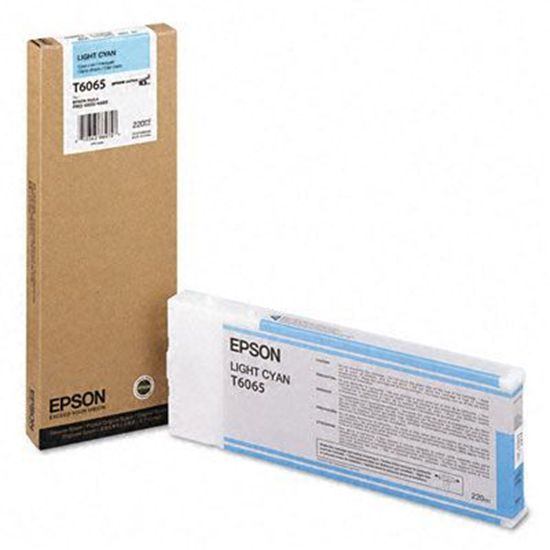 Изображение Картридж струменевий Epson StPro 4800, 4880 light cyan, 220мл (C13T606500)