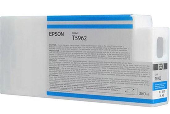 Зображення Картридж струменевий Epson StPro 7700, 7890, 7900, WT7900, 9700, 9890, 9900 cyan, 350 мл (C13T596200)