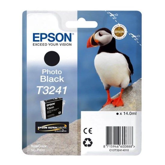 Изображение Картридж cтруменевий Epson SureColor SC-P400 photo black (C13T32414010)