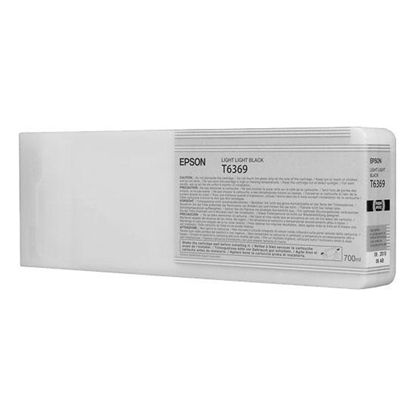 Зображення Картридж струменевий Epson StPro 7890, 7900, WT7900, 9700, 9890, 9900 light light black, 700 мл (C13T636900)