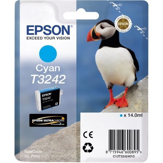 Зображення Картридж cтруменевий Epson SureColor SC-P400 cyan (C13T32424010)