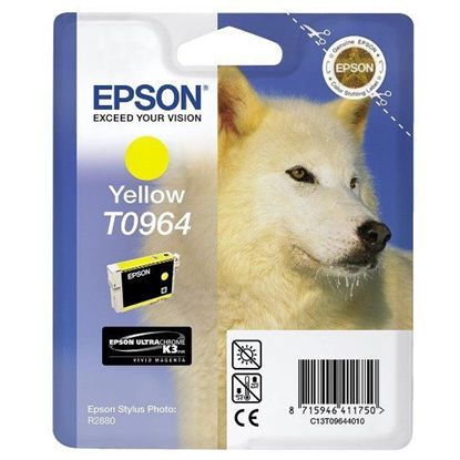 Изображение Картридж cтруменевий Epson StPhoto R2880 yellow (C13T09644010)