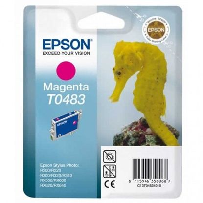 Изображение Картридж cтруменевий Epson StPhoto R200, 220, 300, 320, 340; RX500, 600, 620, 640 magenta (C13T04834010)