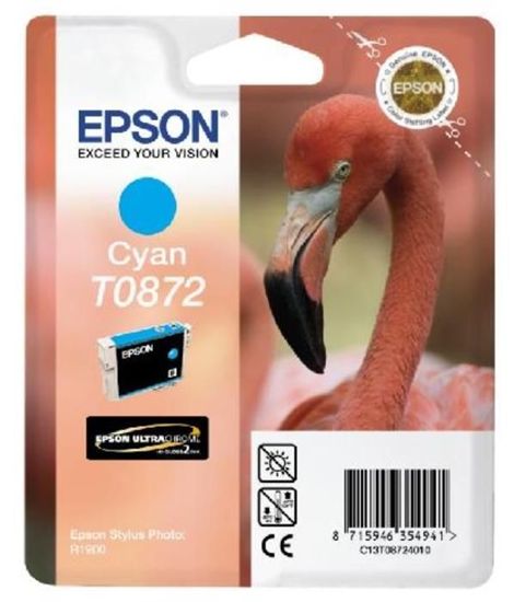 Изображение Картридж cтруменевий Epson StPhoto R1900 cyan (C13T08724010)