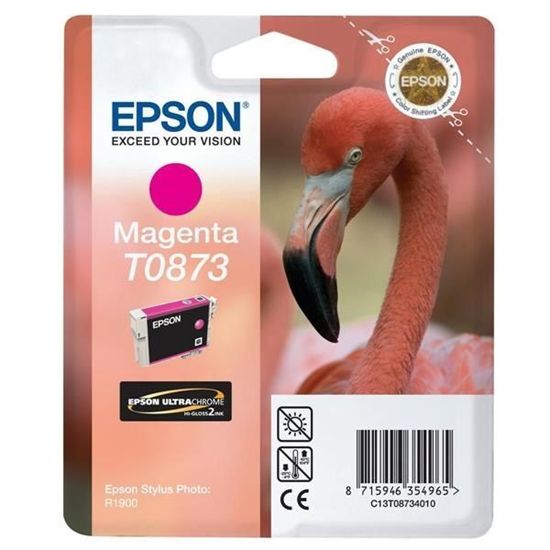 Зображення Картридж cтруменевий Epson StPhoto R1900 magenta (C13T08734010)