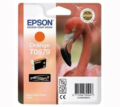 Изображение Картридж cтруменевий Epson StPhoto R1900 orange (C13T08794010)