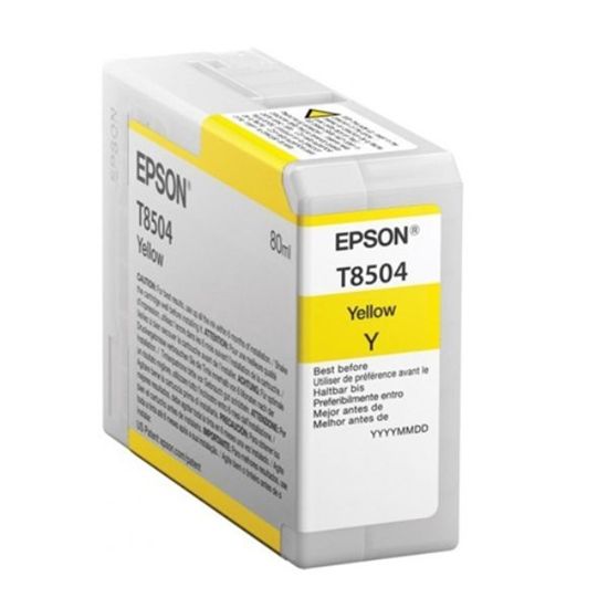 Зображення Картридж cтруменевий Epson SureColor SC-P800 yellow (C13T850400)