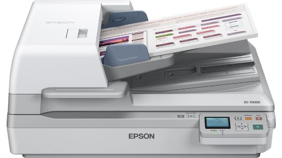Зображення Сканер А3 Epson Workforce DS-70000N (B11B204331BT)