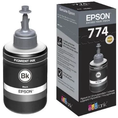 Зображення Контейнер з чорнилом Epson 774 Black Pigment (C13T77414A)