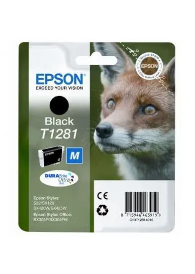 Изображение Картридж струменевий Epson St S22,SX125,SX130,SX420W,425W Black (C13T12814011)