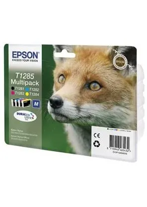 Изображение Картридж струменевий Epson St SX125,SX420W/425W Bundle набір /C,M,Y,Bk/ (C13T12854010)