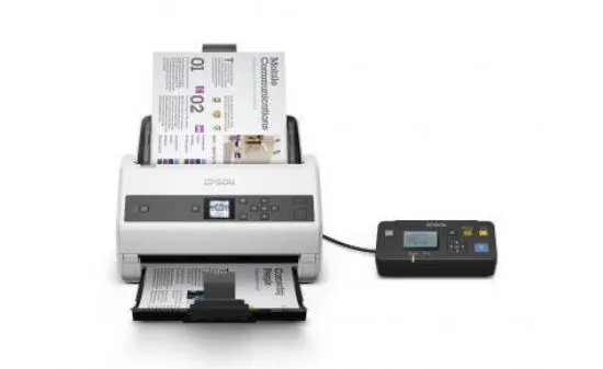 Зображення Сканер A4 Epson WorkForce DS-870, потоковий (B11B250401)