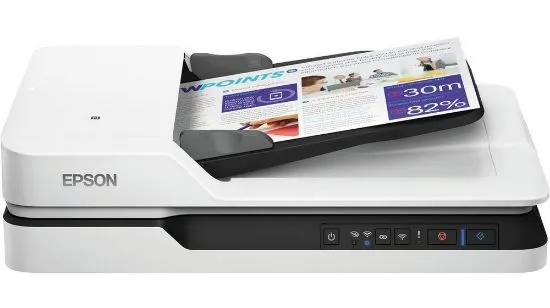 Изображение Сканер А4 Epson WorkForce DS-1660W (B11B244401)