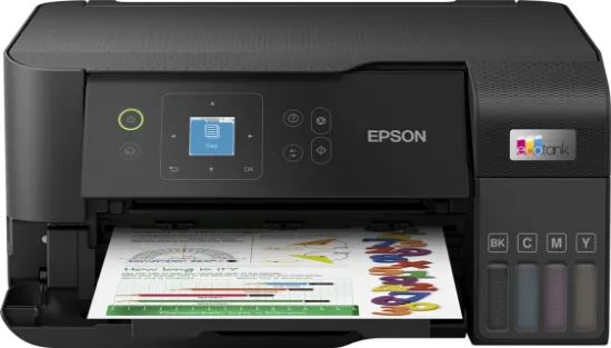 Изображение БФП A4 Epson EcoTank L4260, 3 в 1, 33 cтор./хв (C11CJ63412)