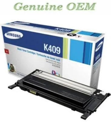 Зображення Тонер-картридж Samsung для CLP-310 / 315, CLX-3170 / 317, чорний, 1500 стор. (CLT-K409C)